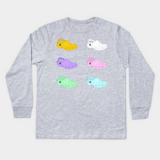 Assortment of Crocs Kids Long Sleeve T-Shirt